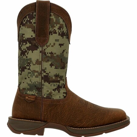 Durango Rebel by Green Digi Camo Western Boot, DARK BROWN GREEN DIGI CAMO, W, Size 7 DDB0329